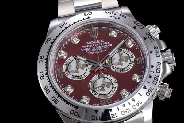 DAYTONA CUSTOM STEEL CASE RED PEARL DIAL - Image 5