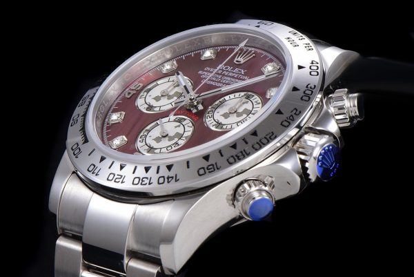 DAYTONA CUSTOM STEEL CASE RED PEARL DIAL - Image 6