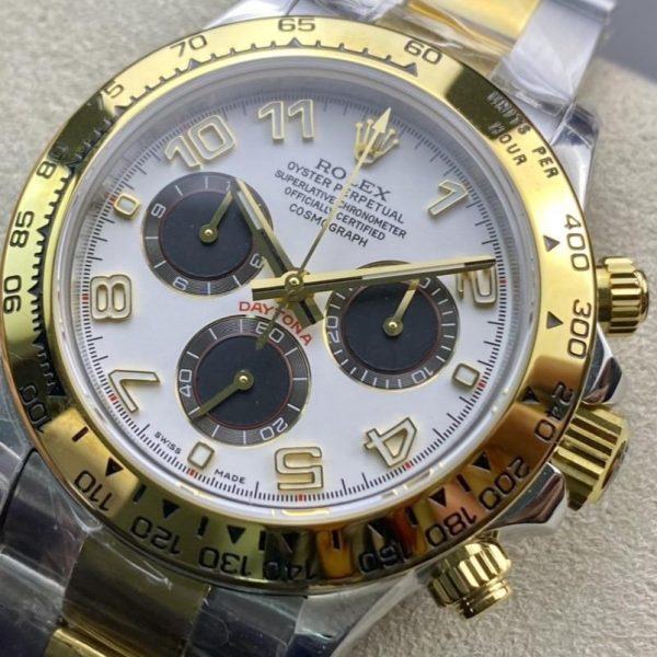 DAYTONA TWO-TONE 116523 PANDA DIAL - Image 3