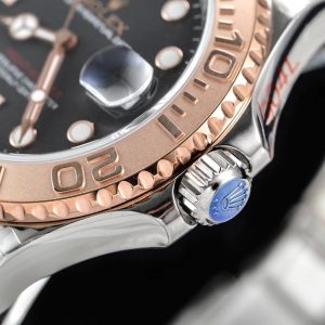 YACHT-MASTER EVEROSE GOLD BLACK DIAL - Image 4