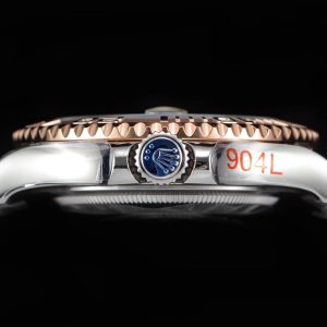 YACHT-MASTER EVEROSE GOLD BLACK DIAL - Image 5