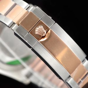 YACHT-MASTER EVEROSE GOLD BLACK DIAL - Image 7