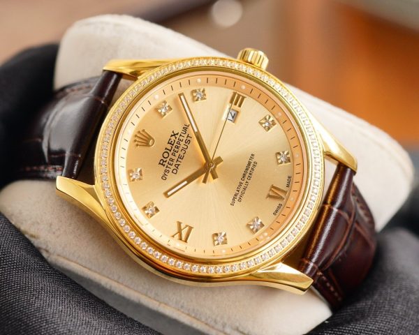 DATEJUST 41MM GOLD DIAMOND BEZEL - Image 7