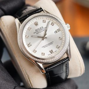 DATEJUST 41MM STEEL CASE DIAMOND NUMERALS