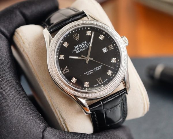 DATEJUST 41MM STEEL CASE DIAMOND NUMERALS - Image 3