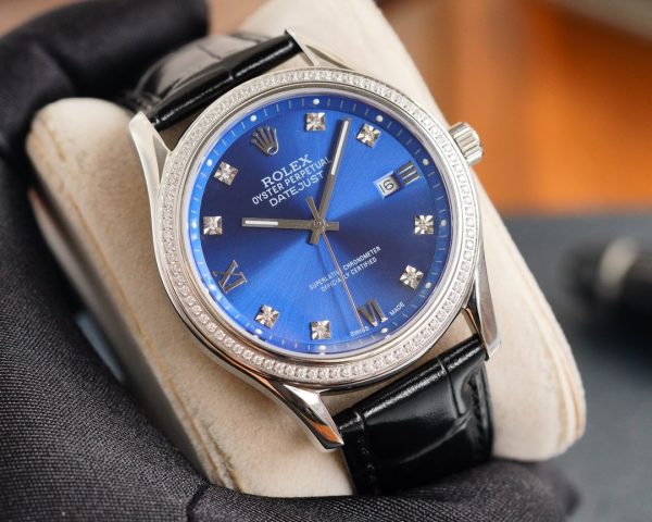 DATEJUST 41MM STEEL CASE DIAMOND NUMERALS - Image 4
