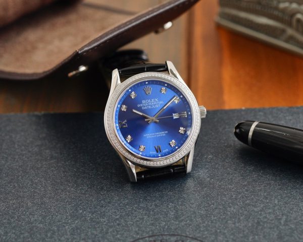 DATEJUST 41MM STEEL CASE DIAMOND NUMERALS - Image 5