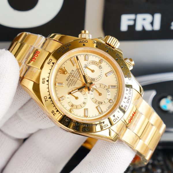 DAYTONA GOLD 40MM DIAMOND NUMERALS - Image 4