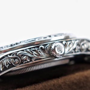 MILGAUSS 40 HAND ENGRAVED CASE WHITE DIAL - Image 6