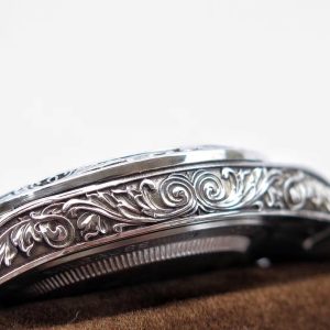 MILGAUSS 40 HAND ENGRAVED CASE WHITE DIAL - Image 7