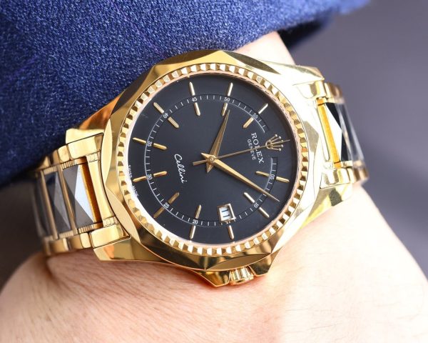 CELLINI DATE 42MM GOLD CASE - Image 2