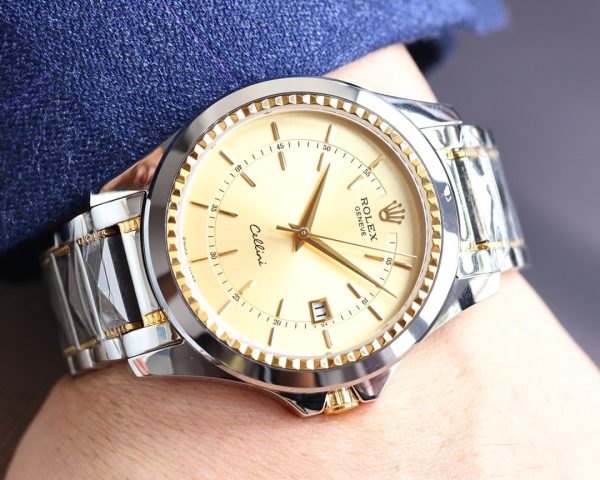 CELLINI DATE 42MM GOLD CASE - Image 3