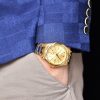 CELLINI DATE 42MM GOLD CASE - Image 4