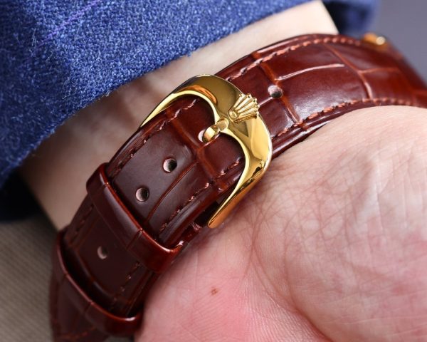 CELLINI DATE 42MM GOLD CASE - Image 7
