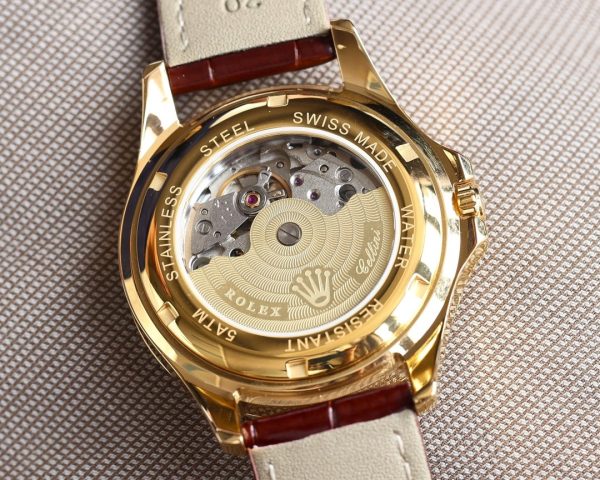 CELLINI DATE 42MM GOLD CASE - Image 6