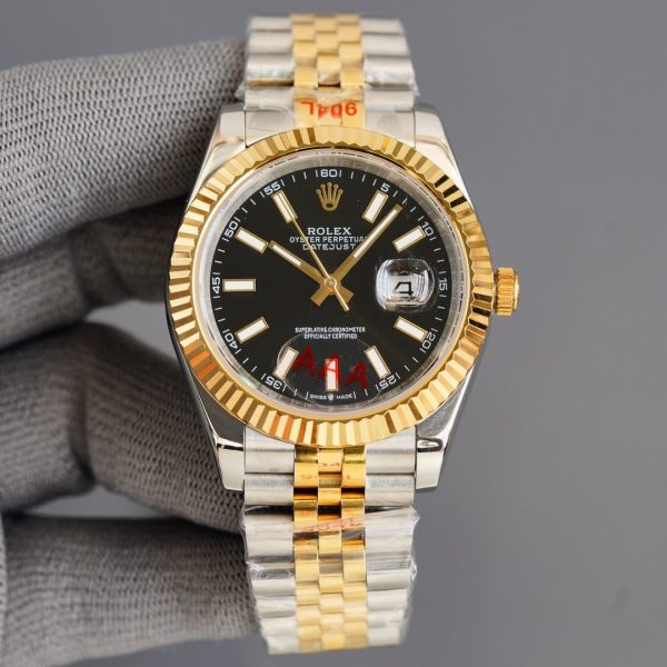 DATEJUST 41MM GOLD STEEL JUBILEE BRACELET - Image 2