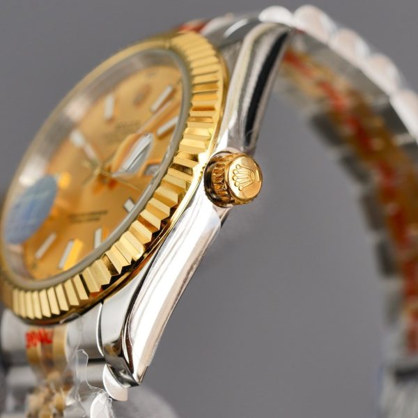 DATEJUST 41MM GOLD STEEL JUBILEE BRACELET - Image 4