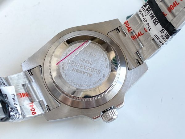 GMT-MASTER II CUSTOM CERAMIC BLACK BEZEL WHITE DIAL - Image 9