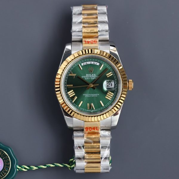 DAY-DATE 40 GOLD STEEL JUBILEE BRACELET - Image 5