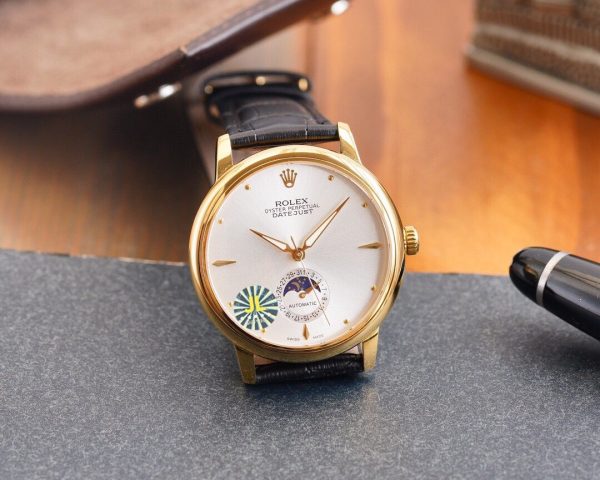 CELLINI 41 MOONPHASE GOLD CASE - Image 4