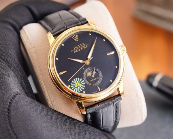 CELLINI 41 MOONPHASE GOLD CASE - Image 2