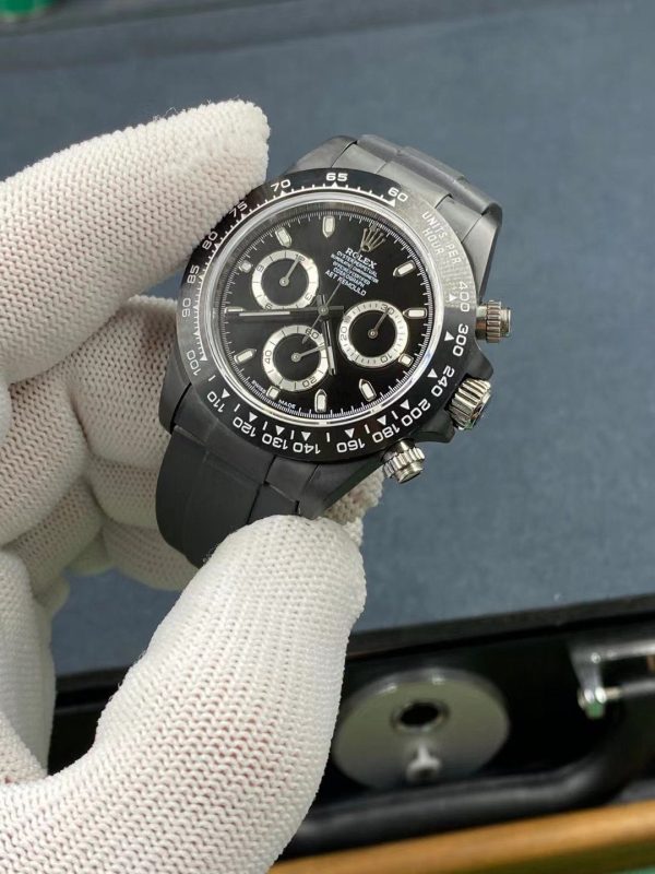 DAYTONA CUSTOM AET 40MM ALL BLACK RUBBER - Image 3