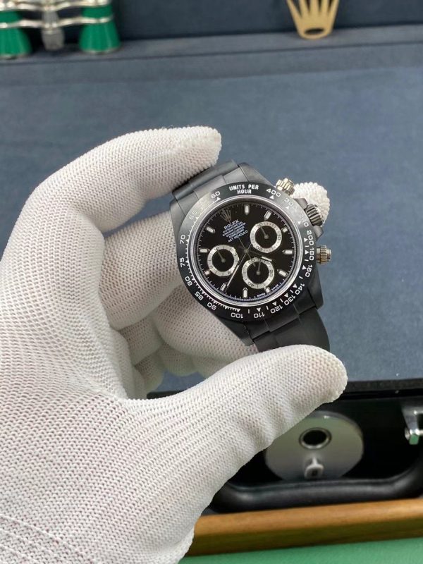 DAYTONA CUSTOM AET 40MM ALL BLACK RUBBER - Image 9