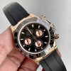 DAYTONA ROSE GOLD CASE CERAMIC BLACK DIAL - Image 4