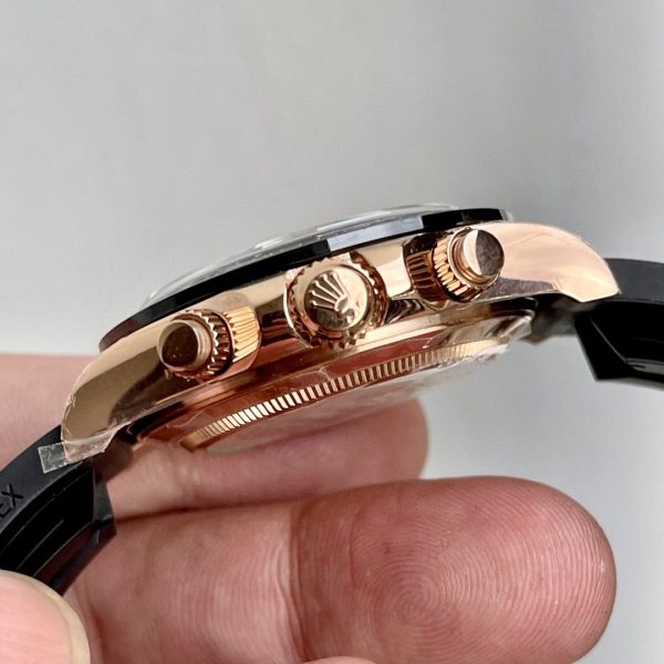 DAYTONA ROSE GOLD CASE CERAMIC BLACK DIAL - Image 5