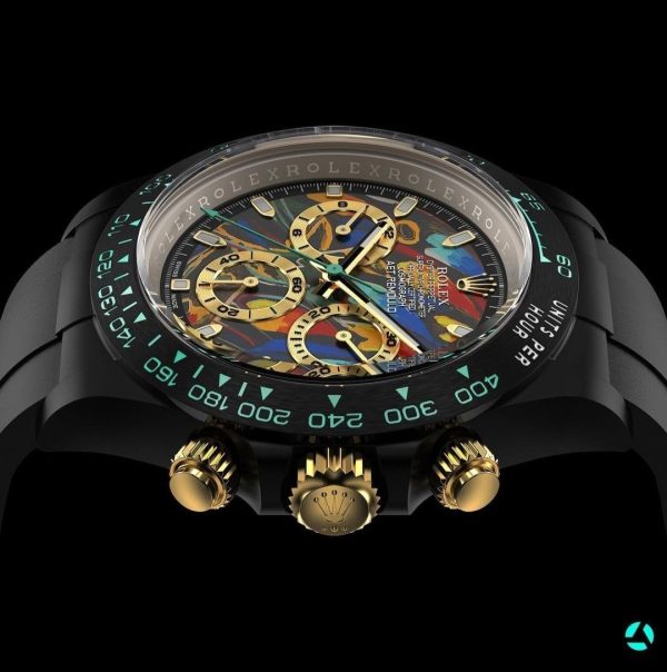 DAYTONA CUSTOM 40MM AET PICASSO BLACK CASE - Image 3