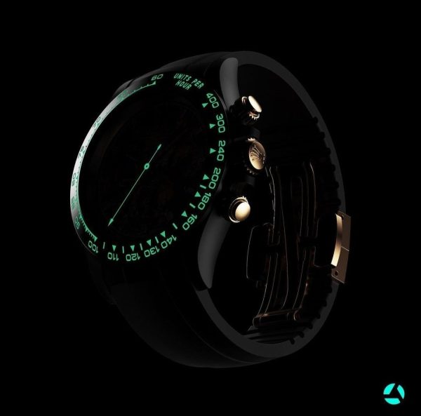 DAYTONA CUSTOM 40MM AET PICASSO BLACK CASE - Image 5