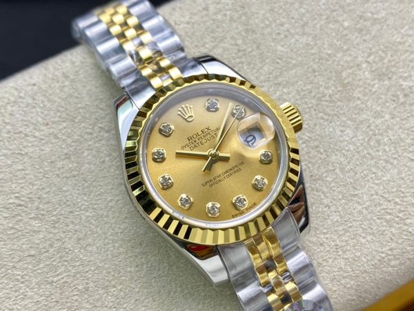 DATEJUST 28 TWO-TONE GOLD STEEL - Image 2