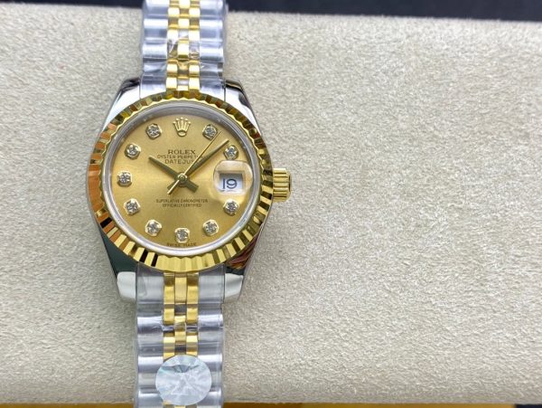 DATEJUST 28 TWO-TONE GOLD STEEL - Image 5