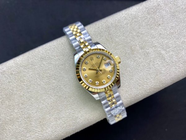 DATEJUST 28 TWO-TONE GOLD STEEL - Image 9