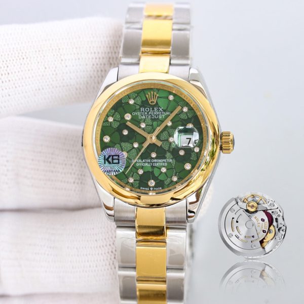 DATEJUST 31  GOLD BLUE DIAL - Image 4