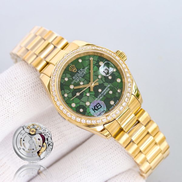 DATEJUST 31  GOLD BLUE DIAL - Image 5