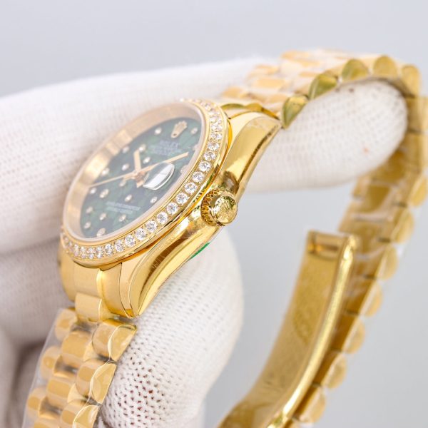 DATEJUST 31  GOLD BLUE DIAL - Image 7