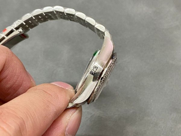 DATEJUST 28MM DIAMOND BEZEL STAINLESS STEEL - Image 2