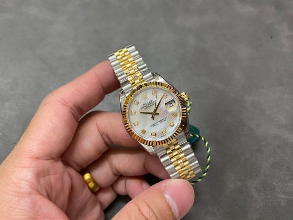 DATEJUST 31MM GOLD STEEL MOP DIAL - Image 4