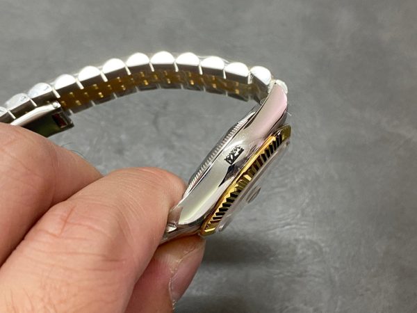 DATEJUST 31MM GOLD STEEL MOP DIAL - Image 5