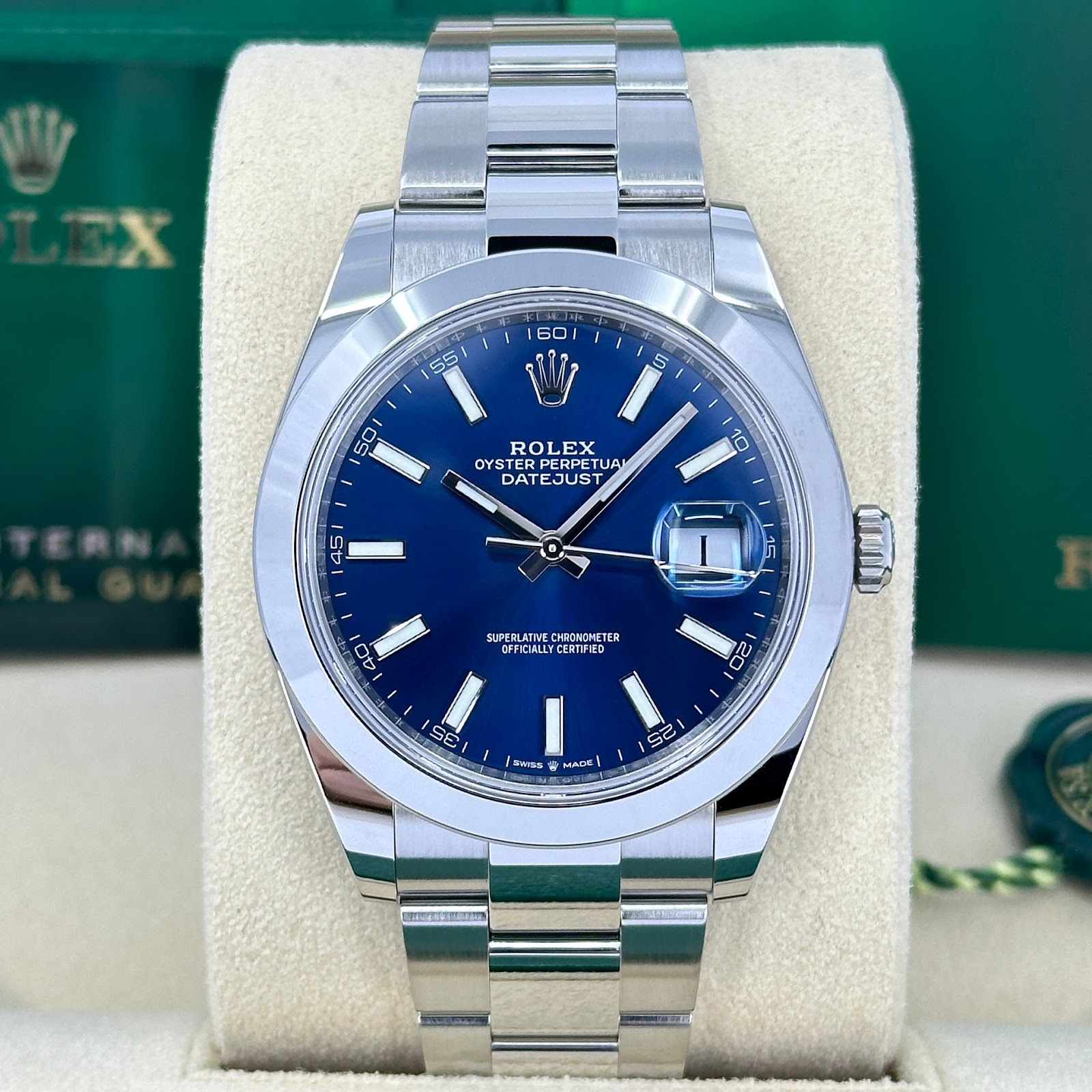 Rolex Oyster Datejust 41 Ref: 126300 Replica