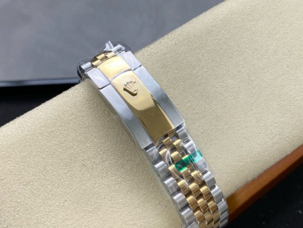 Datejust  Black Diamond Dial Two Tone Yellow Gold Jubilee Bracelet - Image 5