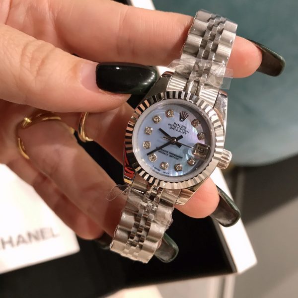 DATE JUST 28MM DIAMOND STUDDED - Image 3