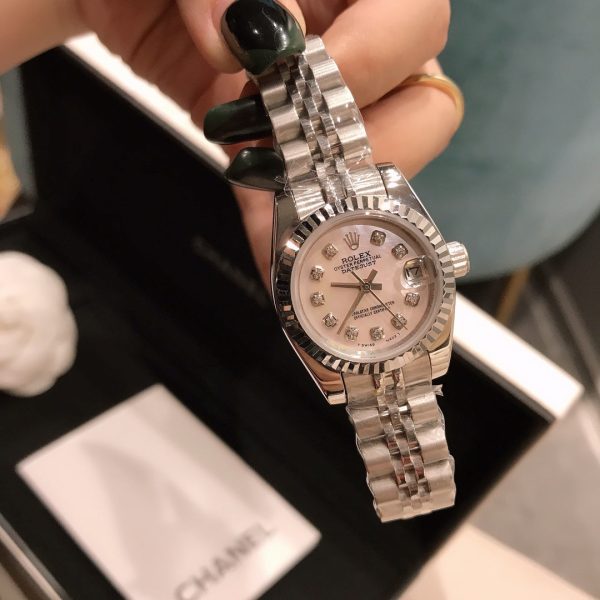 DATE JUST 28MM DIAMOND STUDDED - Image 2