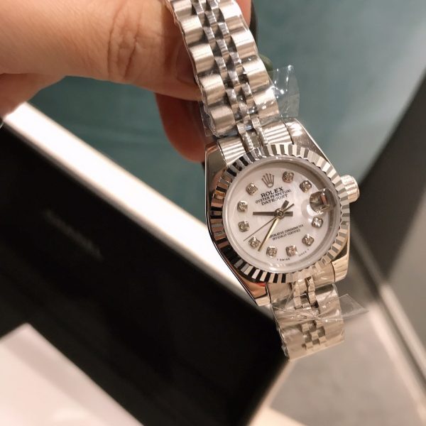 DATE JUST 28MM DIAMOND STUDDED - Image 4