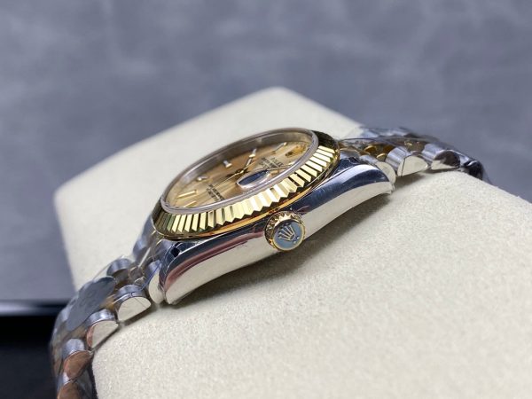 Datejust 31mm Yellow Gold Steel Champagne Dial - Image 7