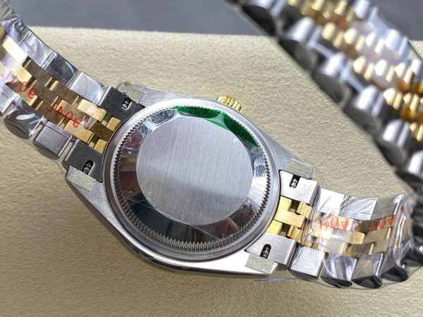 Datejust 31mm Yellow Gold Steel Diamond Bezel Champagne Dial Diamond Numerals - Image 5