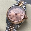 Datejust 31mm Pink Gold Steel Salmon Dial Diamond Numerals - Image 4