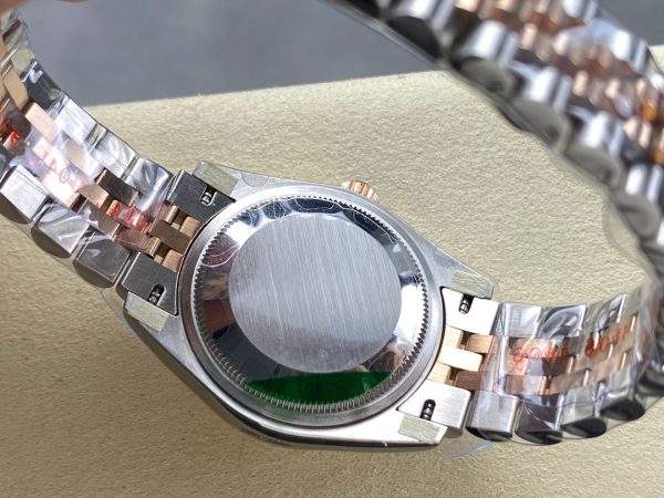 Datejust 31mm Pink Gold Steel Salmon Dial Diamond Numerals - Image 6