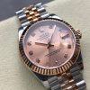 Datejust 31mm Pink Gold Steel Salmon Dial Diamond Numerals - Image 8
